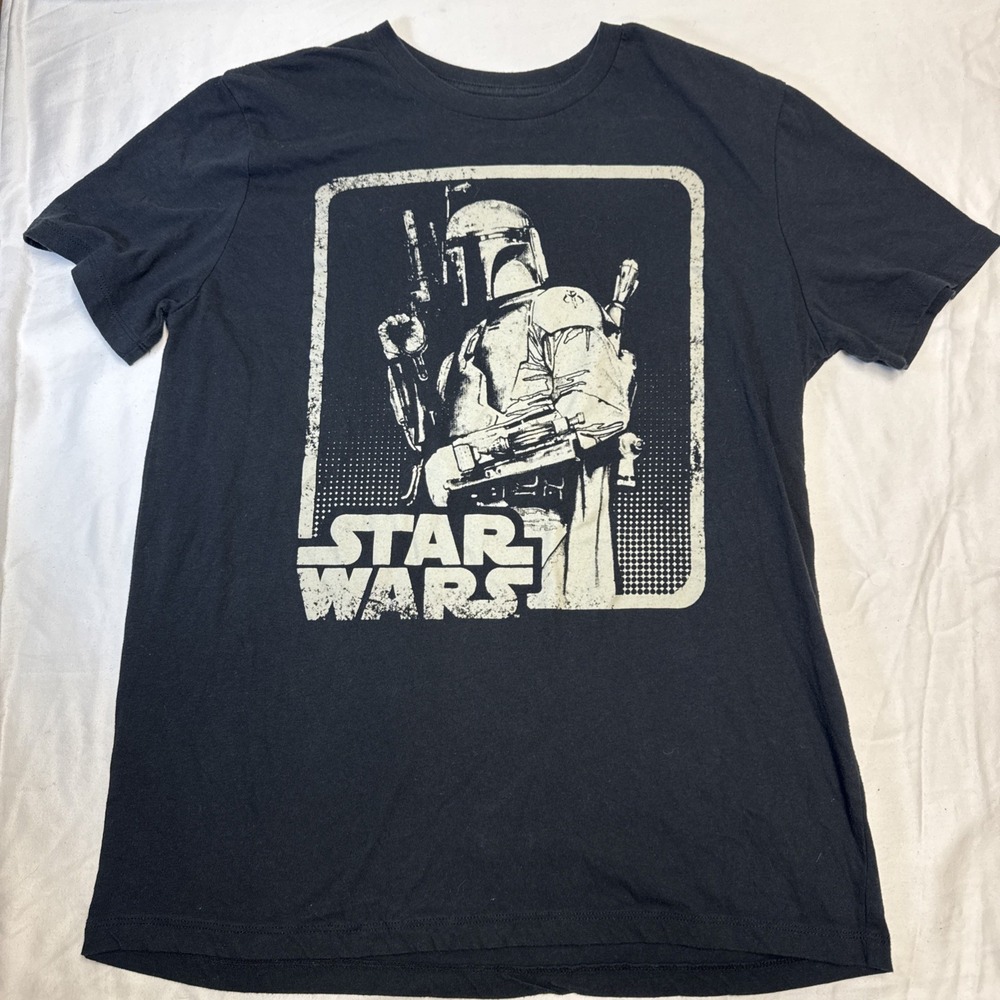 Star Wars Fifth Sun Mens T-Shirt Small Boba Fett Bounty Hunter Cotton Blend